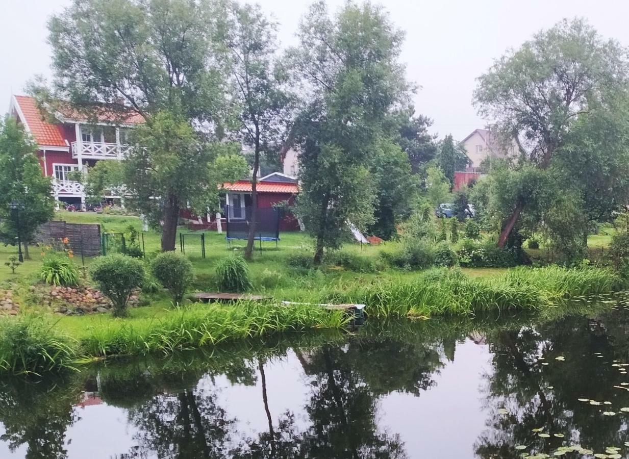9 Min From Palanga! Luxury House On The River And Sauna Kretinga Exteriér fotografie